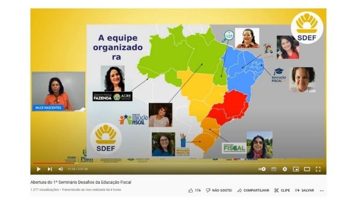 Em seminário nacional, Paraná destaca a importância da educação fiscal para a população 